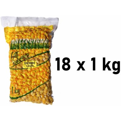PROFESSIONAL Partikl Kukuřice Vařená Vakuovaná Nature 18 x 1kg – Zboží Mobilmania