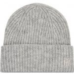 Tommy Hilfiger Th Effortless beanie AW0AW10654 Šedá – Zboží Mobilmania