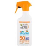 Garnier Ambre Solaire Kids Sensitive SPF50+ opalovací mléko spray 300 ml – Zboží Dáma