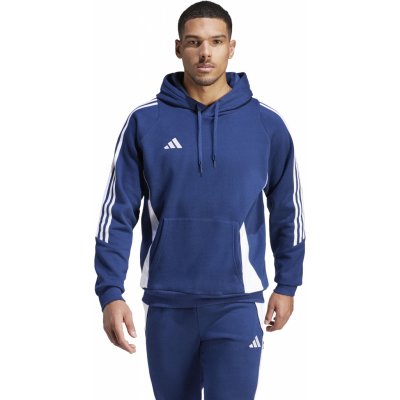 adidas Tiro 24 Hoodie tmavě modro bílá – Zboží Mobilmania