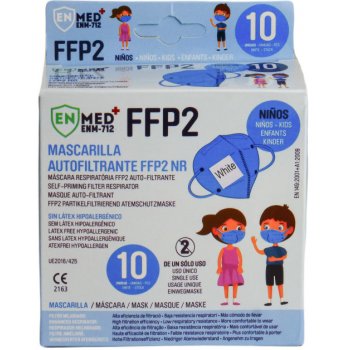 Enmed dětský respirátor FFP2 bílý 1 ks