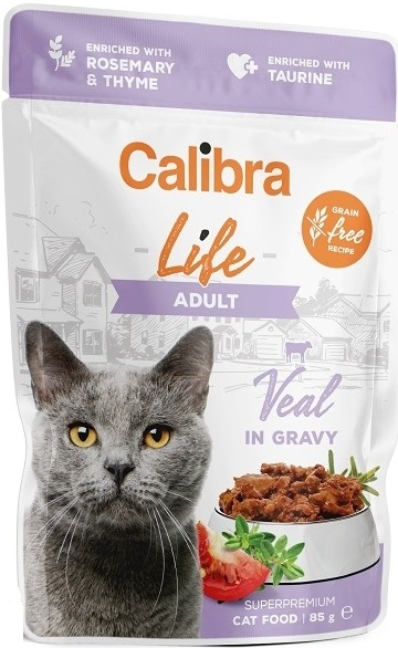 Calibra Life Veal in Gravy 28 x 85 g