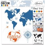 Aladine Dekorační razítka Stampo Decor Cestování – Sleviste.cz