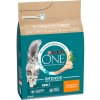 Granule pro kočky Purina ONE Adult kuře & celozrnné obiloviny 4 x 2,8 kg