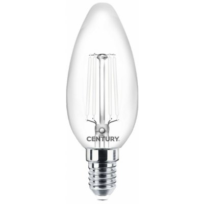 Century LED FILAMENT CANDLE INCANTO WHITE 4,5W E14 2700K 360d – Hledejceny.cz