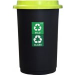 Plafor plastový ECO BIN 50 L zelené víko – Zboží Mobilmania