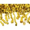 Konfeta a serpentýna vystřelovací konfety zlaté serpentiny 60 cm