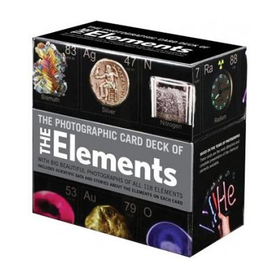 Photographic Card Deck Of The Elements : With Big Beautiful Photographs of All 118 Elements in the Periodic Table