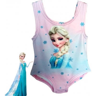Dívčí jednodílné plavky Frozen Elsa