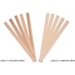 Metrie Lamely na tvoření, habrové dřevo 3,2 x 16 x 258 mm 500 ks – Sleviste.cz