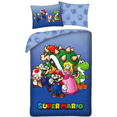 Halantex Povlečení Super Mario parta 140x200 70x90 – Zboží Mobilmania