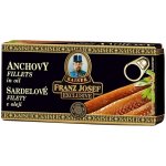 Kaiser Franz Josef Exclusive Sardelové filety v oleji 45 g – Sleviste.cz