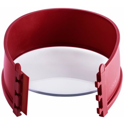 Coox Forma se skleněným dnem 18 cm tmavě červená – Sleviste.cz