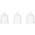 Porcelánové zvonečky Bells White set 3 ks Garden Trading – Hledejceny.cz