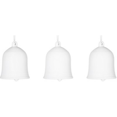 Porcelánové zvonečky Bells White set 3 ks Garden Trading – Hledejceny.cz