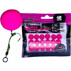 LK Baits Pop-up Extra Wild Strawberry 18mm 14ks