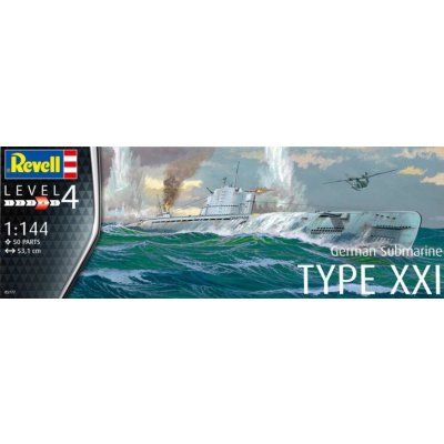 Revell German Submarine Typ XXI 05177 1:144