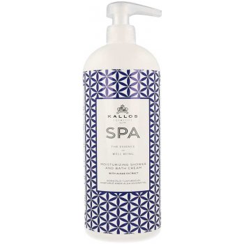 Kallos SPA Moisturizing sprchový a koupelový krém 1000 ml