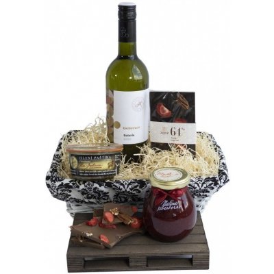 Dárkový košík plný dobrot 29876 – Sleviste.cz