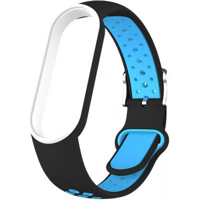 Xiaomi Mi Band 5/6/7 EF náhradní náramek s kovovým zapínáním Černomodrá MBSCZ-7EF01 – Zbozi.Blesk.cz