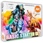 AK-Interactive Basic Starter Set 14 Colors – Zboží Živě