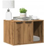 VidaXL Skříňka na kočičí záchod dub artisan 60 x 40 x 40 cm – Zboží Mobilmania