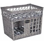 VidaXL Budka pro kočky obdélníková šedá 46 x 32 x 36 cm – Zboží Mobilmania