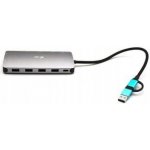 i-Tec USB 3.0 USB-C/Thunderbolt 3x Display Metal Nano Dock with LAN + Power Delivery 100 W CANANOTDOCKPD – Zboží Mobilmania