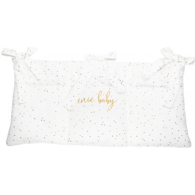 enie baby mušelínový kapsář bílý se zlatými puntíky – Hledejceny.cz