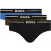 Boxerky, trenky, slipy, tanga Hugo Boss 3 Pack pánské slipy Boss 50495449-973