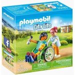 Playmobil 70193 Pacient na vozíku – Zboží Dáma
