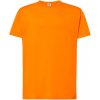 Pánské Tričko JHK tričko Regular Premium TSRA190 krátký rukáv pánské 1TE-TSRA190-Orange oranžová