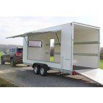 Přívěsný vozík Tomplan TFS 500T.00 2700kg, rampa, okno, boční klapka a dveře | Zboží Auto