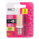 Emos LED žárovka Classic JC A++ 4,5W E14 teplá bílá – Hledejceny.cz