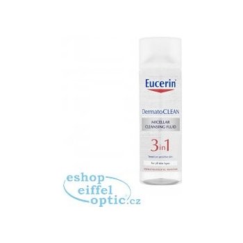 Eucerin DermatoClean Hyaluron Micellar Water 3in1 čisticí micelární voda 400 ml