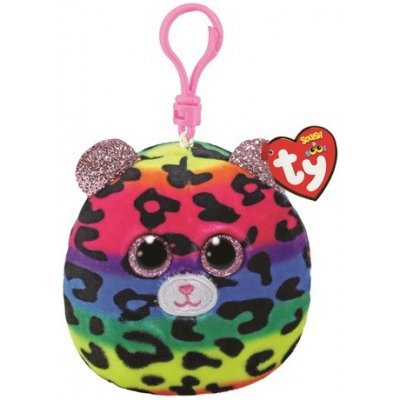 Ty Squishy Beanies DOTTY Clip 8,- barevný leopard 3 small 3˝ 5 cm – Sleviste.cz