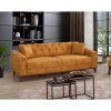 Pohovka Atelier del Sofa 3-Seat Sofa-Bed MartaYellow