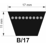SteigenTech 17x2895 Lw/ 2845 Li B 112" řemen klínový | Zboží Auto