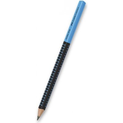 Faber-Castell Grip Jumbo Two Tone černá/modrá 511910 – Hledejceny.cz