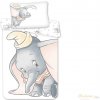 Dětské povlečení Jerry Fabrics povlečení Dumbo grey 100 x 135 , 40 x 60 cm