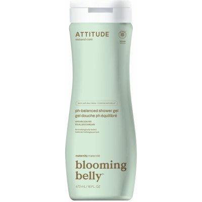 Attitude Super Leaves přírodní tělové mýdlo Blooming Belly nejen pro těhotné s arganem 473 ml – Zboží Dáma