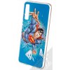 Pouzdro a kryt na mobilní telefon Samsung Pouzdro DC Comics Superman 005 TPU ochranné silikonové s motivem Samsung Galaxy A7 2018 modré