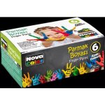 Barvy prstové 6 barev FATIH 25ml – Zboží Dáma