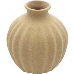 Chaks Chaks Keramická váza guľa - Sand 9,5 x 10,5 cm – Hledejceny.cz