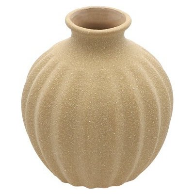 Chaks Chaks Keramická váza guľa - Sand 9,5 x 10,5 cm – Hledejceny.cz