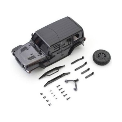 Kyosho Bodyshell Jeep Wrangler Rubicon Mini-Z 4X4 MX01 Grey