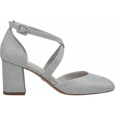 TAMARIS Dámské stříbrné lodičky 1 24414 41 919 345 – Zboží Dáma