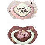 Canpol Babies symetrických silikon Neon Love Baby růžovo žlutá 2 ks – Hledejceny.cz