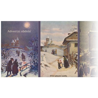 České zvyky Adventní leporelo – Zboží Dáma