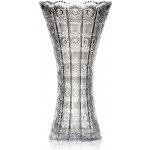 Bohemia Crystal Ručně vyráběná a ručně broušená váza 410mm – Zboží Dáma